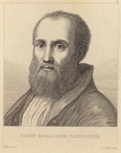 Graf Baldassare Castiglione (1478-1529) von Italian School
