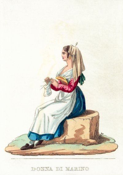 Donna Di Marino von Italian School
