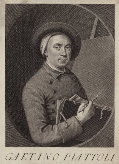 Gaetano Piattoli, italienischer Porträtmaler von Italian School