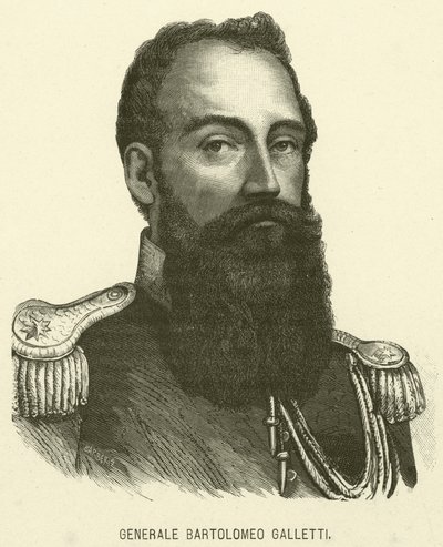 General Bartolomeo Galletti von Italian School