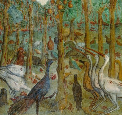 Die Bäume werden Blut schwitzen (Detail der Offenbarung des Johannes) von Italian School