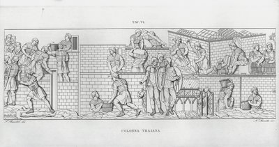 Die Trajanssäule von Italian School