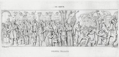 Die Trajanssäule von Italian School