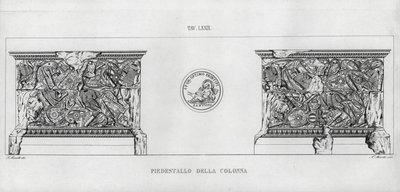 Die Trajanssäule von Italian School