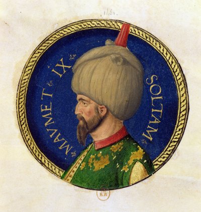 Mehmed II. (1432-81), genannt Fatih, der Eroberer von Italian School