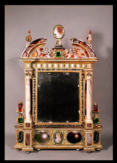 Spiegel von Marie de Medici (1573-1642) von Italian School