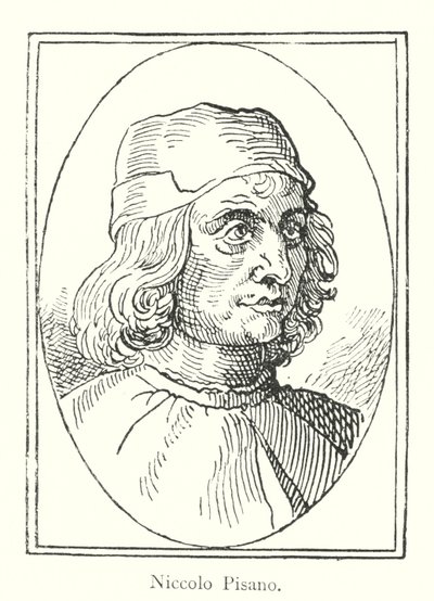 Niccolo Pisano (Gravur) von Italian School