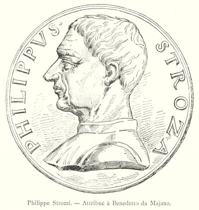Philippe Strozzi, zugeschrieben Benedetto da Majano von Italian School