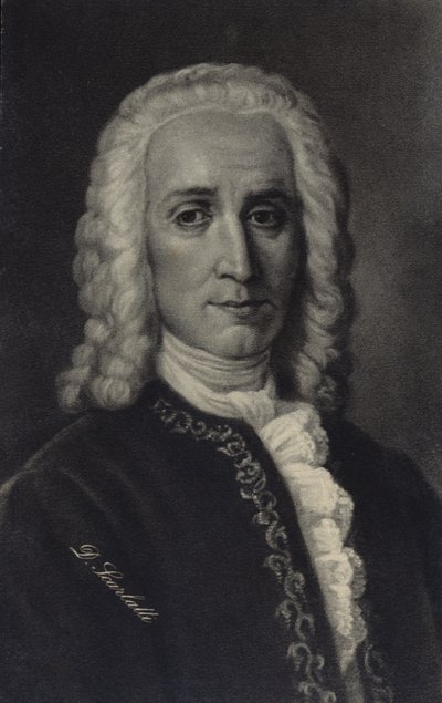 Porträt von Domenico Scarlatti von Italian School