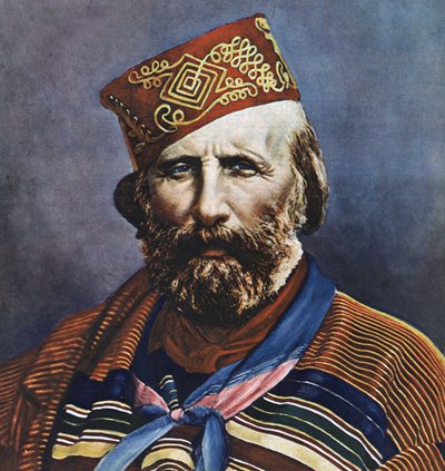 Porträt von Giuseppe Garibaldi (1807-1882), italienischer Politiker von Italian School