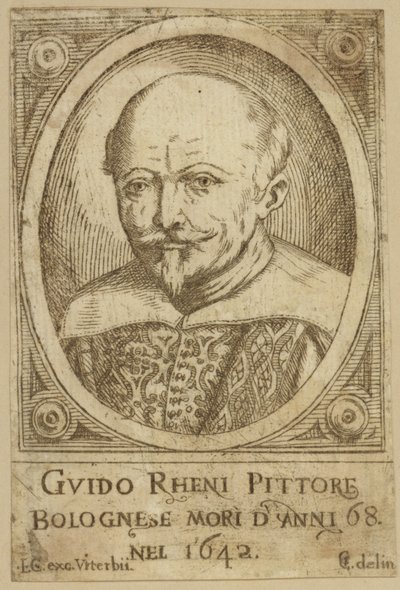 Porträt von Guido Reni von Italian School