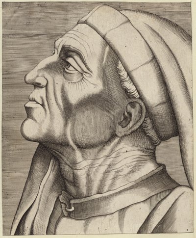 Porträt von Paulus Castrensis von Italian School