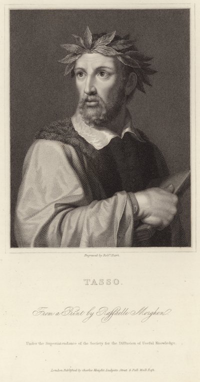 Porträt von Torquato Tasso von Italian School