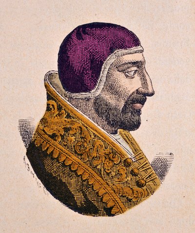 Porträt von Papst Innozenz VI. (1352-1362) von Italian School