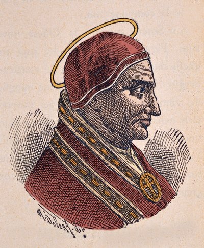 Porträt von Papst Soter (ca. 166-175) von Italian School