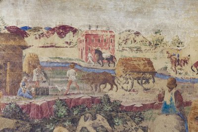 Fluss und Landleben, Lebensszenen des Hofes von Borso d