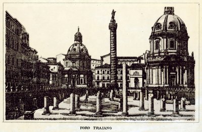 Rom: Foro Trajano von Italian School