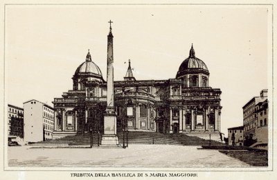Rom: Tribuna Della Basilica Di S Maria Maggiore von Italian School
