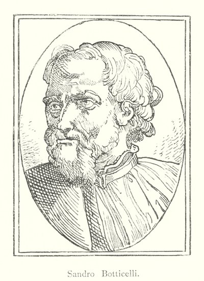 Sandro Botticelli (Stich) von Italian School