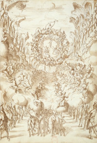 Bühnenbild für Opern im San Salvatore Theater in Venedig, 1675 von Italian School