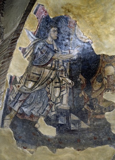 Die Verkündigung an Zacharias (Detail) von Italian School