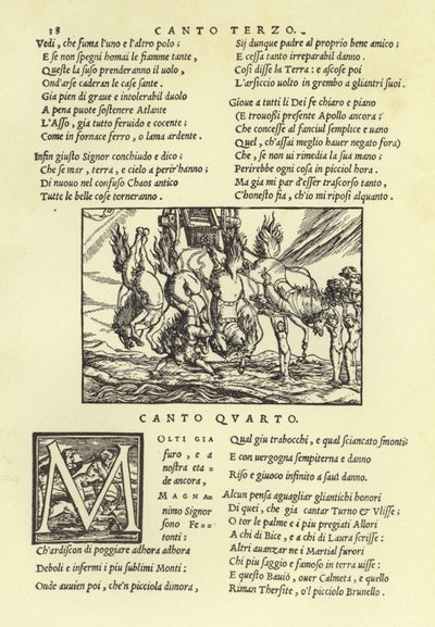 Der Sturz des Phaeton von Italian School
