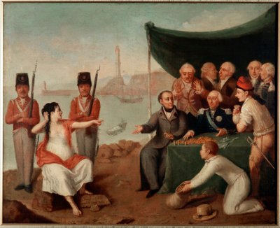 Die Unabhängigkeit von Ligurien, 1815 von Italian School