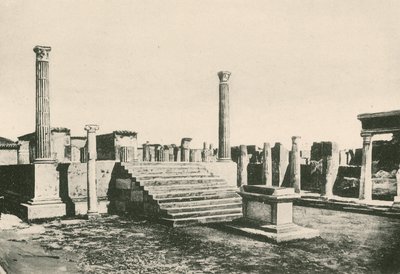Der Tempel des Apollo wie er ist (Gravur) von Italian School