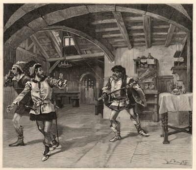 Die Aufführung von Giuseppe Verdis Falstaff (Teatro alla Scala) in Mailand von Italian School