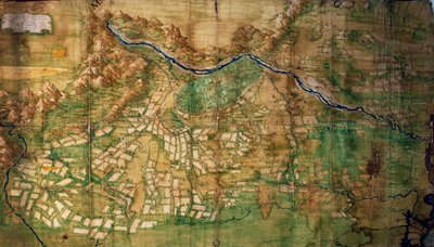 Gebiet Venetien zwischen Brenta und Piave, Karte, Italien von Italian School