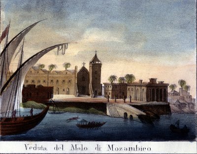 Kai in Mosambik, ehemalige portugiesische Provinz von Italian School