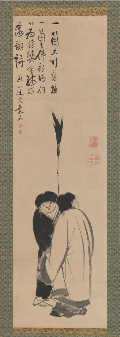 Hanshan und Shide von Ito Jakuchu