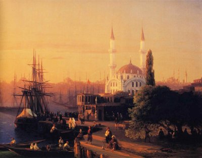 Panorama von Konstantinopel (Detail) von Ivan Aivazovsky