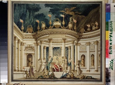Der Triumph der Musen von Ivan Alekseevich Ivanov