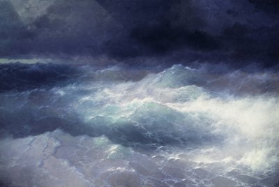 Unter den Wellen von Ivan Konstantinovich Alvazosky