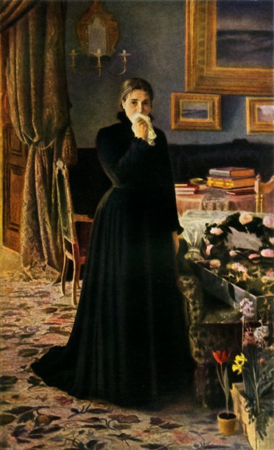 Untröstliche Trauer, 1884 von Ivan Kramskoy
