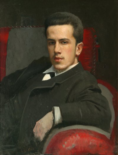 Porträt von Anatoly Kramskoy, dem Sohn des Künstlers, 1882 von Ivan Nikolaevich Kramskoy