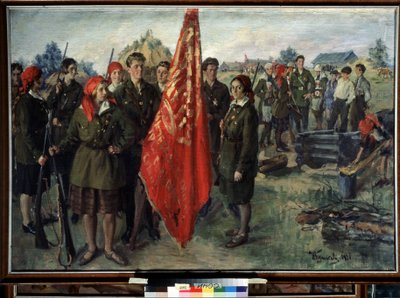 Militärischer Komsomol von Ivan Semyonovich Kulikov