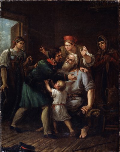 Die Rückkehr des Kriegers von Ivan Vasilyevich Luchaninov