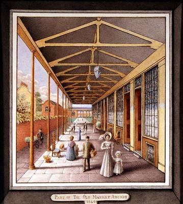 Teil der alten Markthalle von J.A. Probert