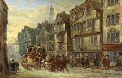 Wych Street, Strand, London, Tage von Hogarth von J.C. Maggs