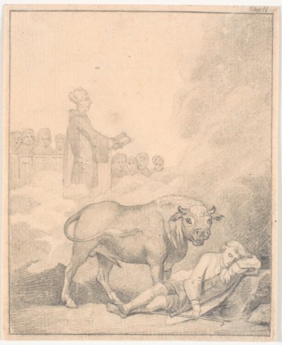 Nils Klim glaubt, den Küster in der Kirche von Fane zu hören von J.F. Clemens