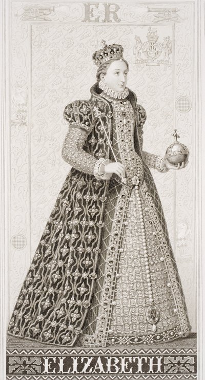 Königin Elisabeth I. aus 