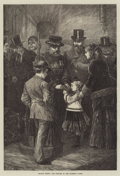 Ferienansichten, die Folter im Turm Ihrer Majestät von J.M.L. Ralston