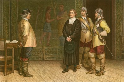 James Durham vor Oliver Cromwell gebracht von J.M.L. Ralston