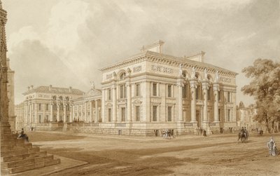 Südostansicht des Taylor-Gebäudes und der Universitätsgalerien von Joseph Mallord William Turner