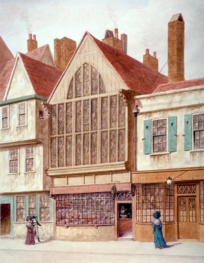 Ansicht von Trinity Hall, Aldersgate Street, City of London, 1780 von JT Wilson