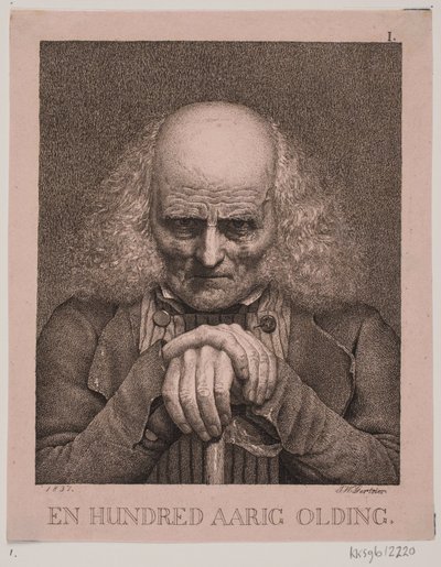 Ein hundertjähriger Greis von J.V. Gertner