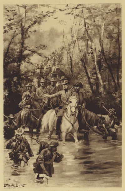 Lees Invasion des Nordens (Lithografie) von J. (after) Steeple Davis