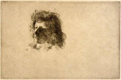 Ein Kopf von J. Alden Weir
